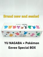 Pokémon - 1 Box - YU NAGABA Eevee Special BOX Pokémon Card, Hobby en Vrije tijd, Nieuw