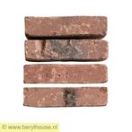 € 0,49 p/st. Gevelsteen Wf rood-bruin genuanceerd getrommeld, Verzenden, Nieuw, Bakstenen