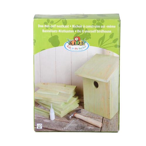 Doe het zelf nestkastje - Kids Corner - Vogelhuisjes, Dieren en Toebehoren, Vogels | Toebehoren, Nieuw, Verzenden