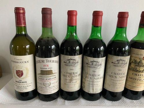 1981 Château Moulin de Lavaux, 1978 x 2 Château de, Verzamelen, Wijnen