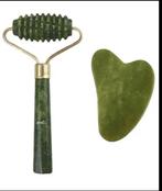 Jade Gua Sha en gezicht punt roller - gezicht massage -, Nieuw