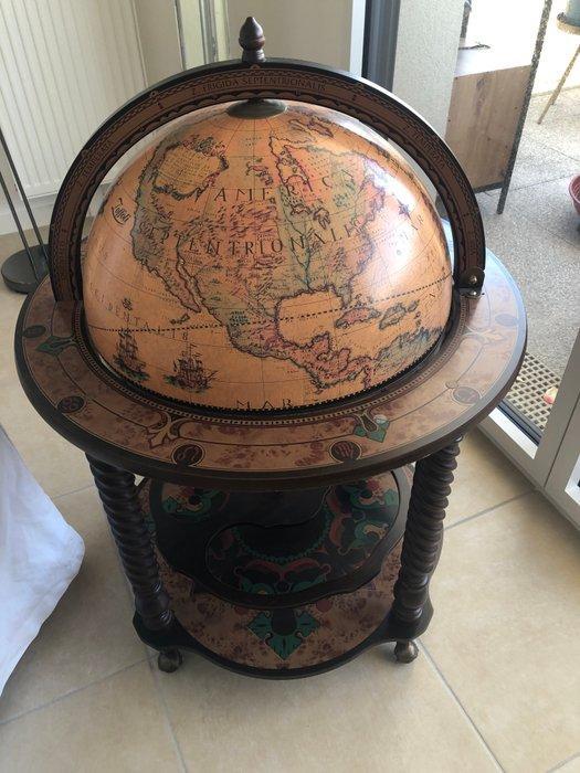 ZAFFOLI - ITALIEN - Globe bar - Hout - Bar Globe Marque, Antiek en Kunst, Curiosa en Brocante