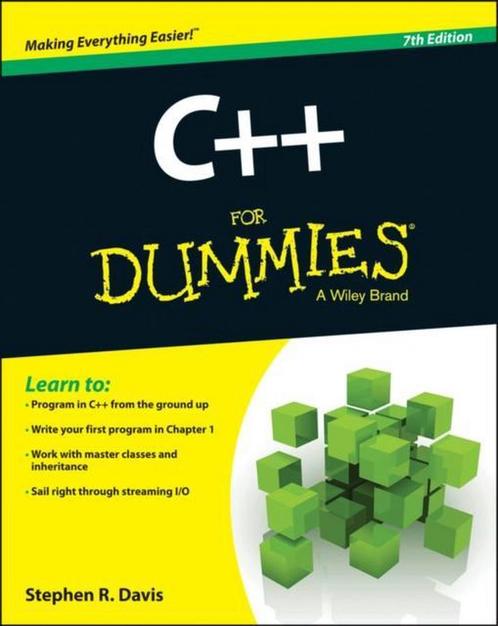 C++ For Dummies 7Th Edition 9781118823774 Stephen R. Davis, Boeken, Overige Boeken, Gelezen, Verzenden
