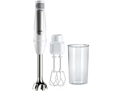 Braun MultiQuick 7WH MQ7005WH - Staafmixer - Wit, Witgoed en Apparatuur, Keukenmixers, Zo goed als nieuw, Verzenden