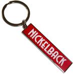 Nickelback - White Logo Red - Sleutelhanger off. merchandise, Ophalen of Verzenden, Nieuw, Gebruiksvoorwerp