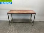 RVS Snijtafel Polyethyleen 150 x 60 x 87.5 cm Horeca, Ophalen of Verzenden, Gebruikt