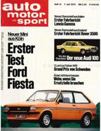1976 AUTO MOTOR UND SPORT 14 DUITS, Boeken, Auto's | Folders en Tijdschriften, Nieuw, Author