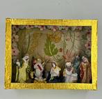 Kerststal - Zijde - Belen stof zijde, Antiek en Kunst