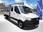 Zakelijke Lease |  Mercedes-Benz Sprinter 316 CDI DC Pick-up, Auto's, Stof, Gebruikt, Wit, Mercedes-Benz