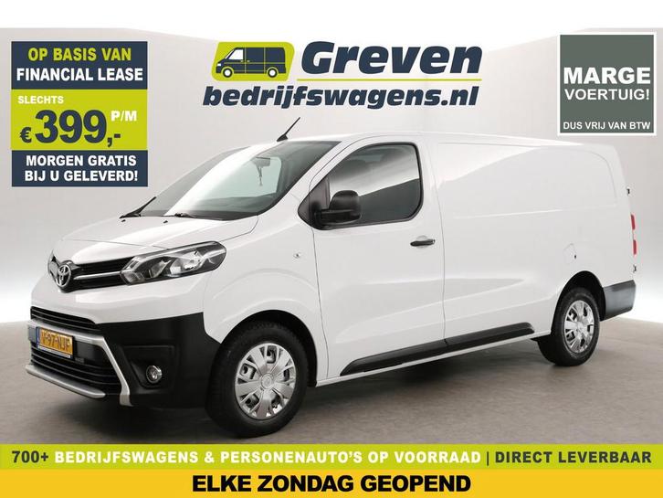 Toyota ProAce 2.0 D-4D 145PK L3H1 MARGE 360° Camera Carplay, Auto's, Bestelauto's, Te koop, Handgeschakeld, Financial lease, Diesel