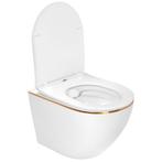 REA Rimless wandcloset - 49,5 cm - softclose zitting - wi..., Doe-het-zelf en Verbouw, Sanitair, Ophalen of Verzenden, Nieuw