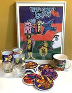 Corneille - Drinkglas - Glas, keramie, prent in lijst - 13, Antiek en Kunst, Antiek | Glas en Kristal