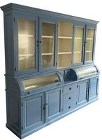 Buffetkast oud blauw  Bastiaan 260cm bolle kleppen, Ophalen of Verzenden, Nieuw