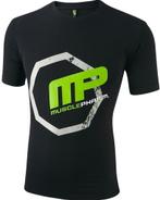 MusclePharm Octagon MMA UFC T-shirt T-shirt Katoen Zwart, Kleding | Heren, Sportkleding, Nieuw, Ophalen of Verzenden, MusclePharm