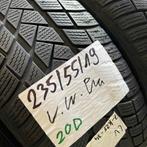 2 x Vredestein Wintrac Pro 235-55-19 Winterbanden 5,5mm, Auto-onderdelen, Banden en Velgen, 19 inch, Gebruikt, 235 mm, Band(en)