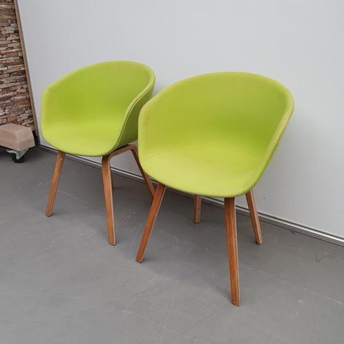 Gispen HAY design fauteuil - groene stof (schade) (alleen pe, Huis en Inrichting, Fauteuils, Ophalen of Verzenden