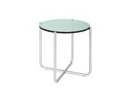 Gispen Today 415 bijzettafel chrome frame, Ophalen of Verzenden, Nieuw, Rond, Glas