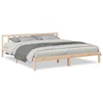 Extra Lang Bed 200x210 Grenen - OP=OP! -42% Korting, Huis en Inrichting, Ophalen of Verzenden, Nieuw, Hout, Rustieke charme