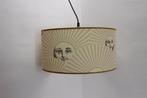 Plafondlamp - Lamp met lampenkap met Fornasetti-stof -