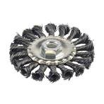 Silverline Staalborstel met getordeerd draad - Ø 100 mm -.., Doe-het-zelf en Verbouw, Gereedschap | Slijpmachines, Ophalen of Verzenden