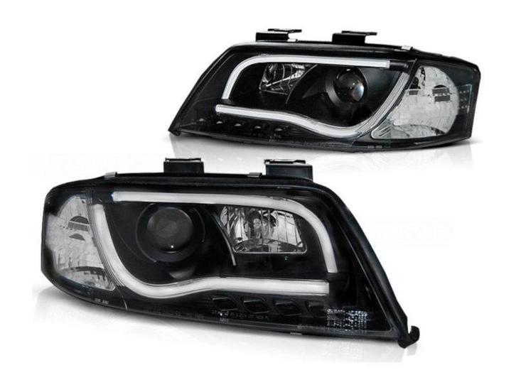 LED Tube Light Black koplampen geschikt voor Audi A6, Auto-onderdelen, Verlichting, Nieuw, Audi, Verzenden