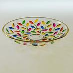 Secoloventesimo - Schotel - Leaves gold n color plate - 24, Antiek en Kunst