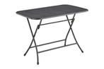 Kettler inklapbare tuintafel strekmetaal - 110x70 cm., Tuin en Terras, Tuintafels, Verzenden, Nieuw, Rond, Overige materialen