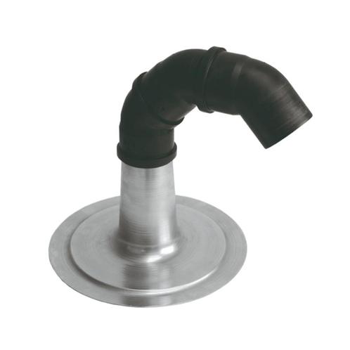 Kabeldoorvoer met bocht - Ø110 mm - Platdak, Doe-het-zelf en Verbouw, Ventilatie en Afzuiging, Nieuw, Verzenden