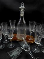 Francia - Drinkservies (13) - Kristal - Wijnbekers en, Antiek en Kunst, Antiek | Meubels | Tafels