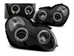 Angel Eyes koplampen Black geschikt voor Mercedes W203, Auto-onderdelen, Nieuw, Mercedes-Benz, Verzenden