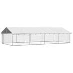 VidaXL hondenkennel, 600 x 300 x 150 cm, voor buiten, Ophalen, Nieuw