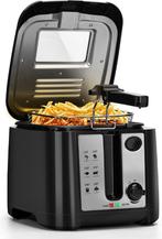 Aigostar Olivia 30ZST - Frituurpan - 1650W - 2.5L - Zwart, Verzenden, Nieuw