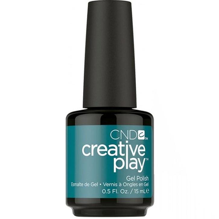 CND  Creative Play Gel Polish  #432 Head Over Teal  15 ml, Sieraden, Tassen en Uiterlijk, Uiterlijk | Haarverzorging, Nieuw, Verzenden