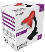 Avide LED Bureaulamp met Klem - Leeslamp - Max. 60W LED -, Huis en Inrichting, Lampen | Tafellampen, Verzenden, Nieuw
