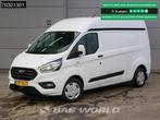 Ford Transit Custom 130PK Automaat L2 H2 Sortimo inrichting, Automaat, Stof, Gebruikt, Euro 6