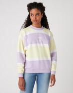 Wrangler Retro Sweat Pastel Violet - Maat M - Dames Trui, Nieuw, Verzenden