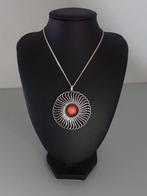 Koraal - Zilver - Ketting met hanger - Gustave Hauber