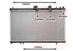 RADIATOR VOOR CITROEN C5 RC/RE 2004-2008 1330Q9, Ophalen of Verzenden, Nieuw