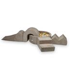 XL speelset van corduroy met ballenbak en 5 foamblokken i..., Ophalen of Verzenden, Nieuw