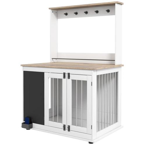 TRUUSK Hondenkooi met 3 Deuren - Opbergrek voor Speelgoed -, Dieren en Toebehoren, Honden-accessoires, Nieuw, Verzenden