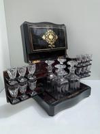 Drankkast - Ebbenhout - Boulle Cave à Liqueur, Antiek en Kunst, Antiek | Overige Antiek