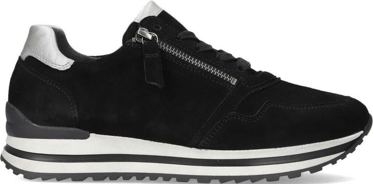 Gabor 76.528.67 - maat 40.5 - Dames Sneakers - Zwart, Kleding | Dames, Schoenen, Verzenden