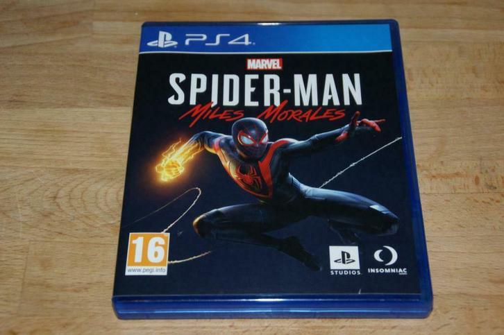 Marvel Spider-Man Miles Morales (ps4), Spelcomputers en Games, Games | Sony PlayStation 4, Gebruikt, Avontuur en Actie, Verzenden