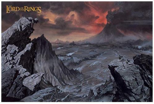Hole in the Wall The Lord of the Rings Maxi Poster-Mount, Verzamelen, Posters, Nieuw, Ophalen of Verzenden