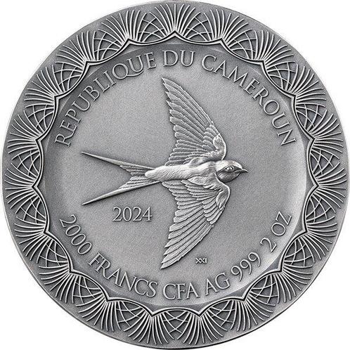 Kameroen. 2000 Francs 2024 Eros and Psyche - Celestial, Postzegels en Munten, Munten | Europa | Niet-Euromunten