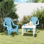 Tuinstoeltjes voor Kids, Blauw - retourdeal - Comfortabel!, Tuin en Terras, Tuinstoelen, Ophalen of Verzenden, Nieuw, Kunststof
