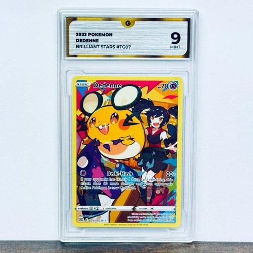 Pokémon Graded card - Dedenne - GG 9, Hobby en Vrije tijd, Verzamelkaartspellen | Pokémon