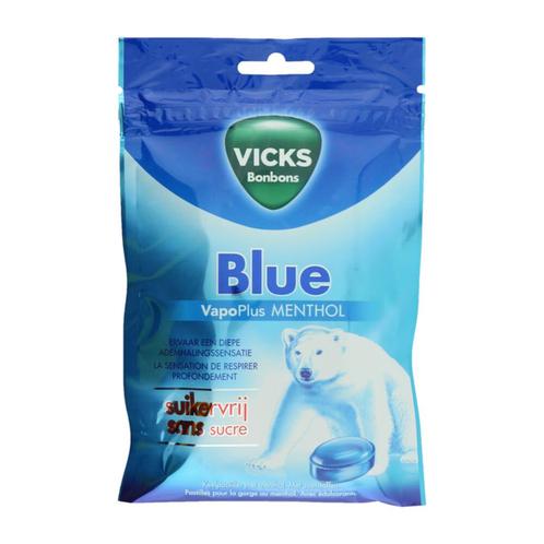 6x Vicks Blue Zak Suikervrij 72 gr, Diversen, Overige Diversen, Nieuw, Verzenden