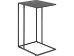Bijzettafel Infinity 43x35 cm - zwart marmer, Huis en Inrichting, Woonaccessoires | Overige, Verzenden, Nieuw