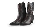 Linea Zeta Cowboy laarzen in maat 39 Bruin | 10% extra, Kleding | Dames, Bruin, Verzenden, Zo goed als nieuw, Linea Zeta